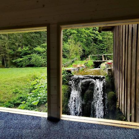 Wooden House With A Waterfall "Stipanov Mlin" Villa Plitvička Jezera Dış mekan fotoğraf
