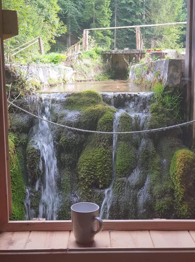 Wooden House With A Waterfall "Stipanov Mlin" Villa Plitvička Jezera Dış mekan fotoğraf